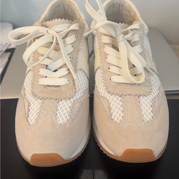 Dolce Vita Cream Mesh Sneakers - Picture 3 of 7